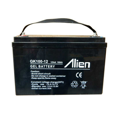 Gel battery 12V 100a alien